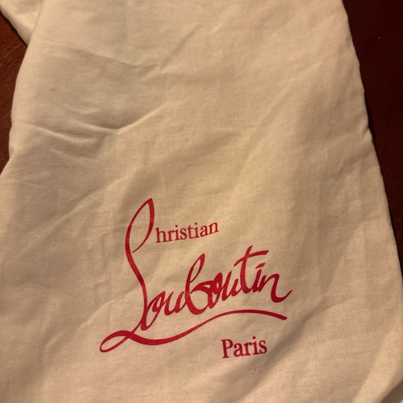 Christian Louboutin Black Heels with Bow Detail - Picture 8 of 8